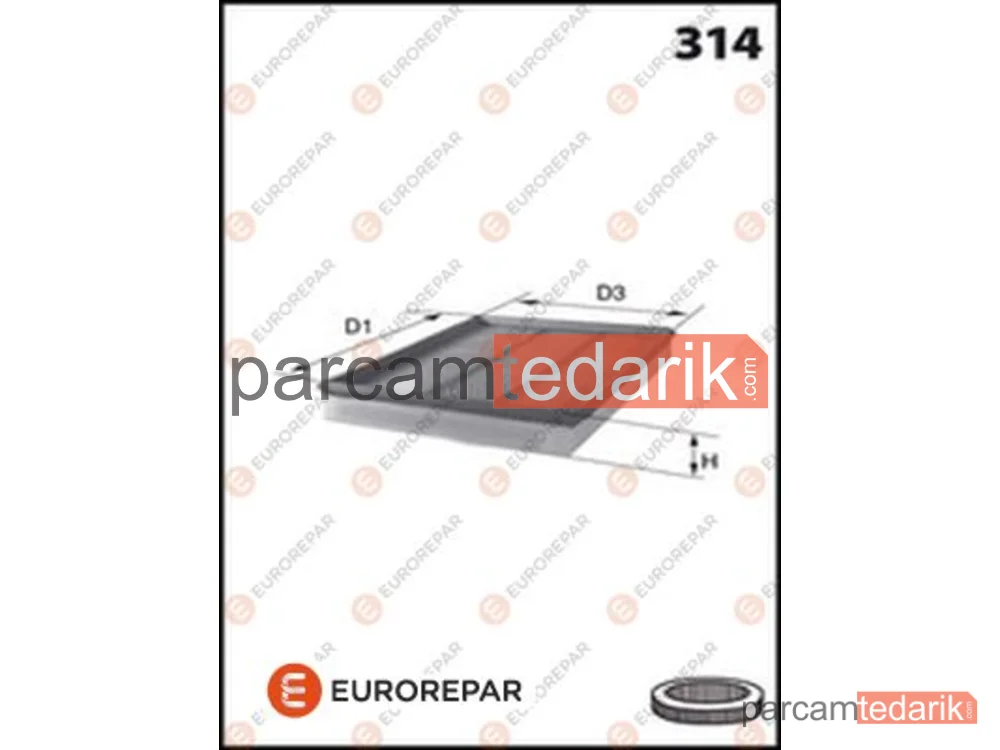 E147133 | Hava Filtresi — VW Polo III, KTM Super DUKE, Seat Arosa