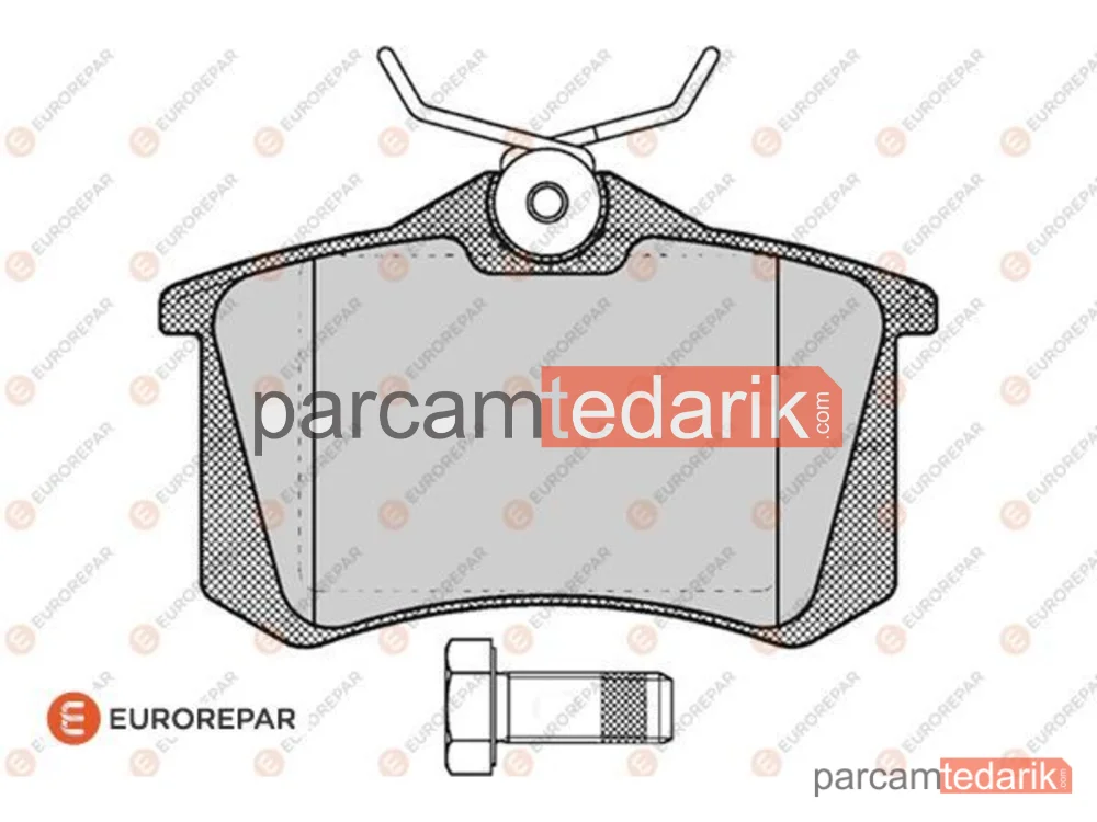1617250480 | Fren Balatası — Audi A6 C5 Avant, Audi A6 C5, Audi A4 B5