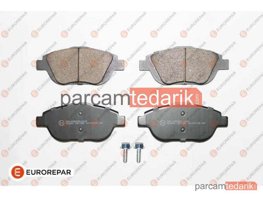 1617275680 | Fren Balatası — Citroën C3 Aircross I, Opel Crossland X / Crossland, Peugeot 2008 I