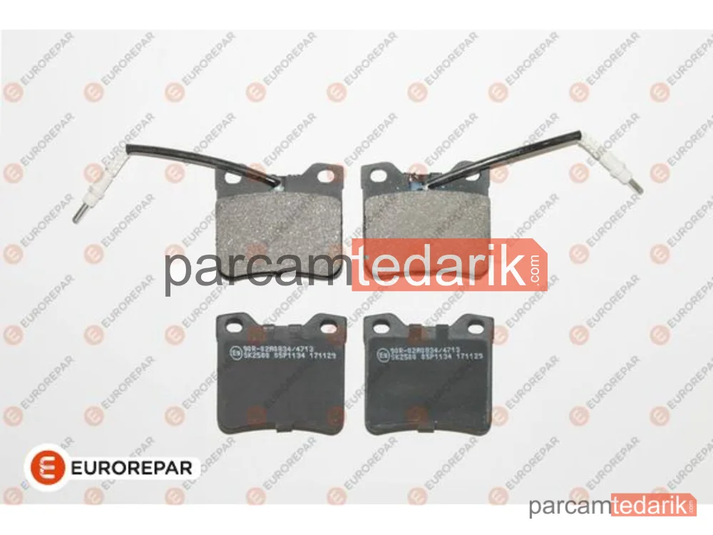 1617281880 | Fren Balatası — Mercedes-Benz Vito Minibüs/Otobüs, Mercedes-Benz V-Serisi, Mercedes-Benz Vito Panelvan/Van