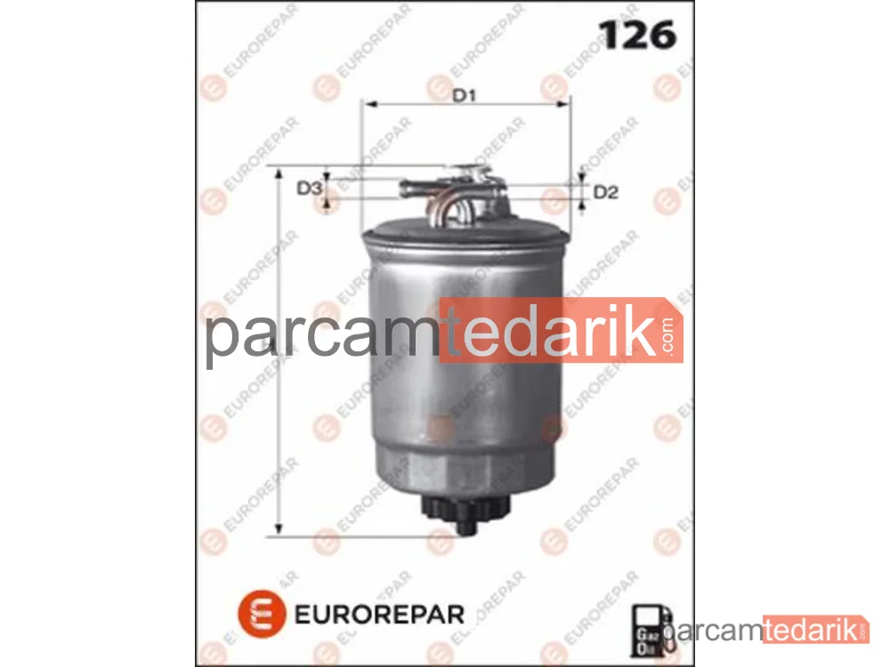 1643626680 | Yakıt Filtresi — Audi A6 C6 Avant, Audi A6 C6