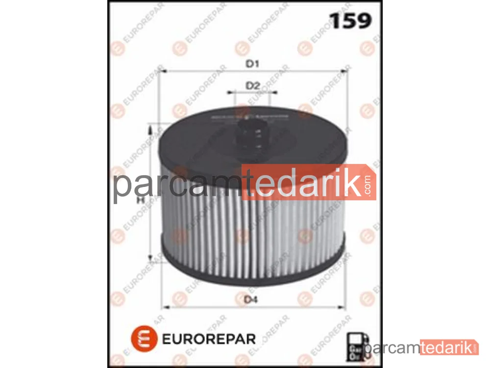 1643627880 | Yakıt Filtresi — Toyota Yaris