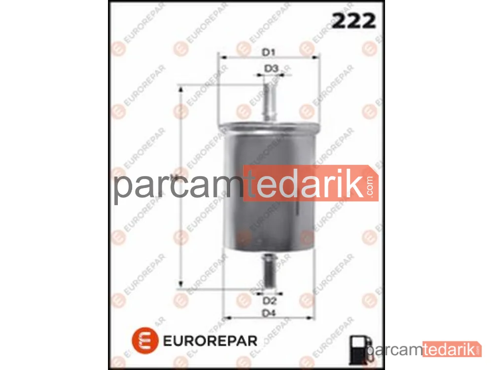 1643631580 | Yakıt Filtresi — Opel Vectra B Station wagon, Opel Astra G Station wagon, Opel Vectra B
