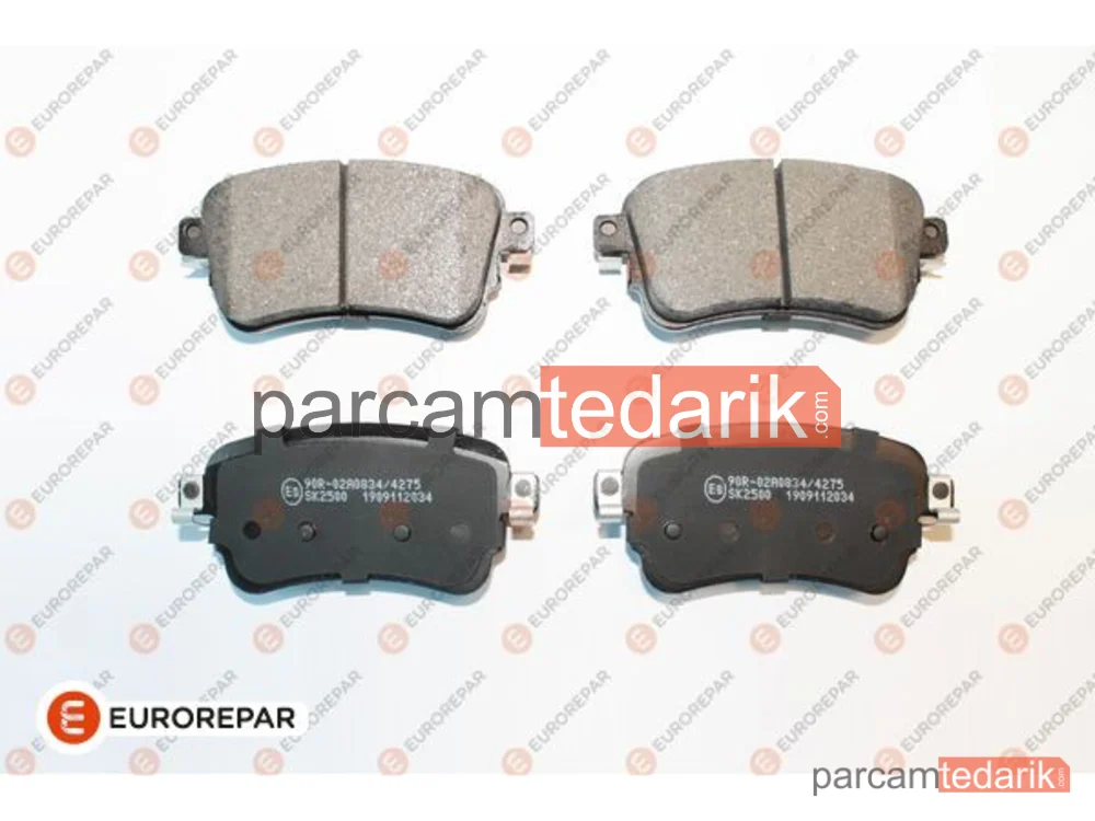 1698743580 | Fren Balatası — Citroën Spacetourer Minibüs/Otobüs, Citroën Jumpy III Panelvan/Van, Peugeot Traveller Minibüs/Otobüs
