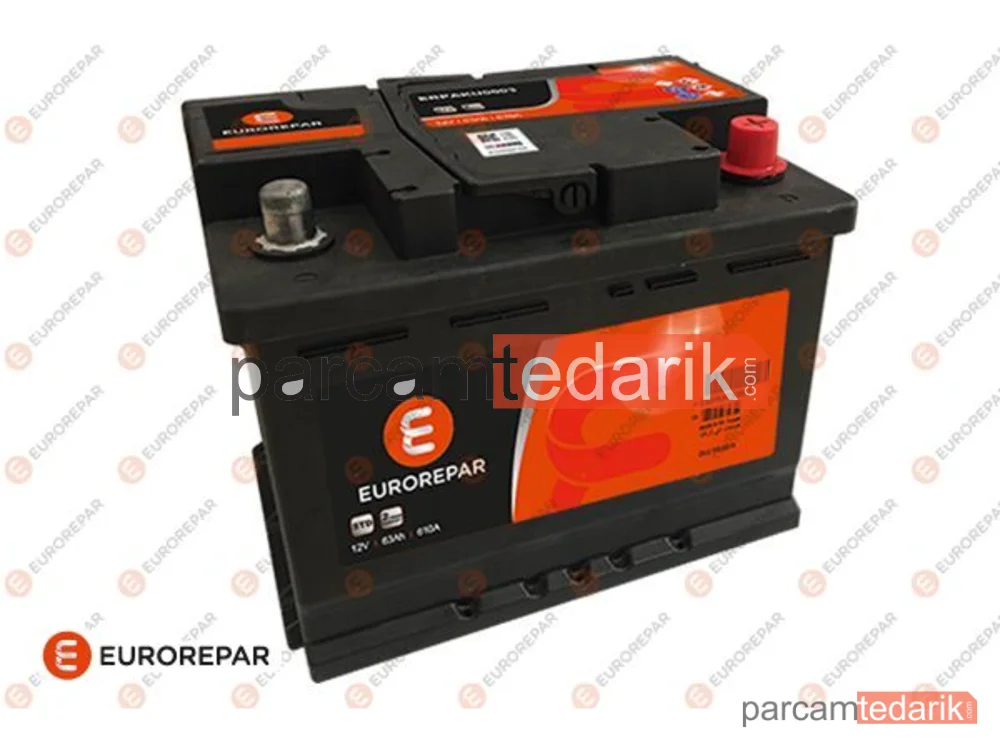 1680354380 | Akü — ERP 63AH 610A 242X175X190 Standart