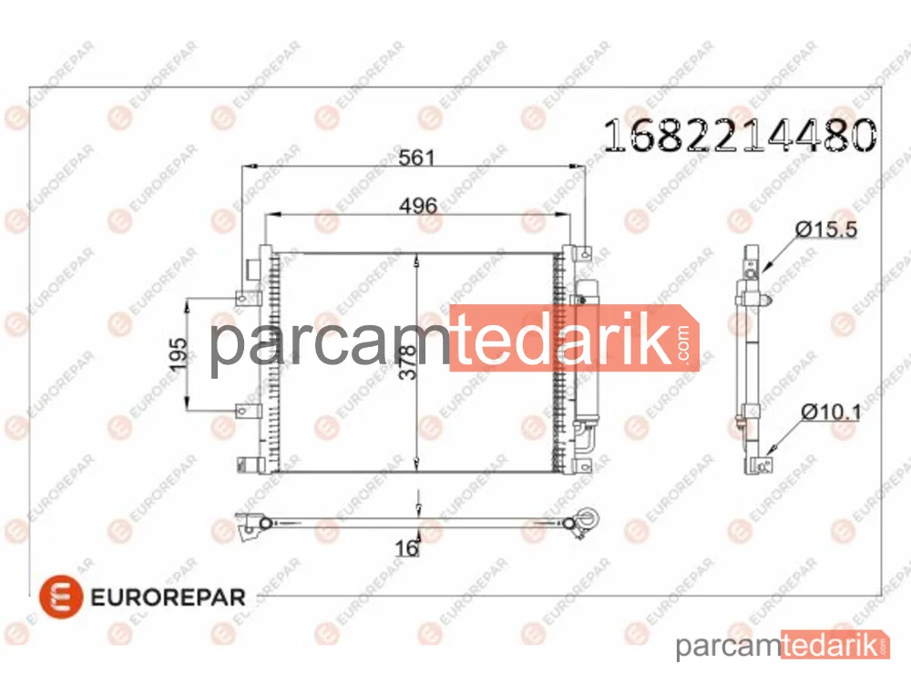 1682214480 | Klima Kondenseri