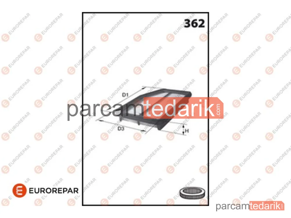 1682257880 | Hava Filtresi — Suzuki Celerio