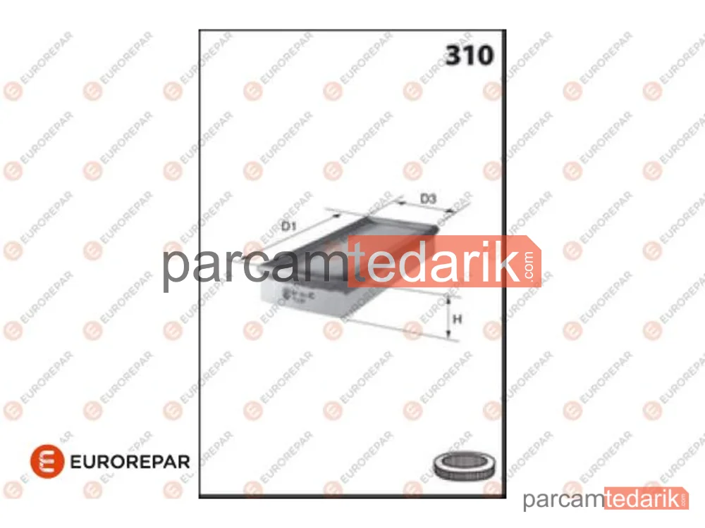 1682258080 | Hava Filtresi — VW Polo V, Seat Ibiza IV, Seat Ibiza IV SC