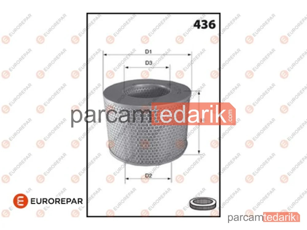 1682259580 | Hava Filtresi — Toyota Hilux VI Pick-up