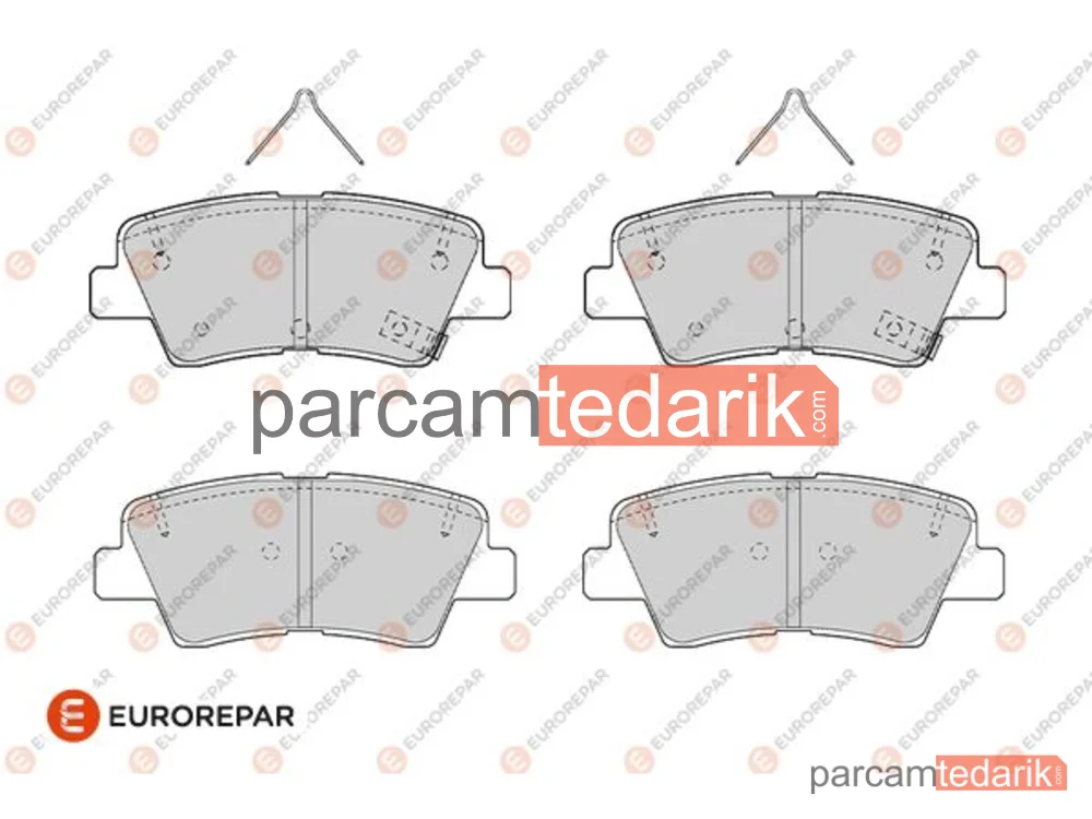 1682312780 | Fren Balatası — SsangYong Tivoli, Hyundai i20 II, Hyundai i30 Coupe
