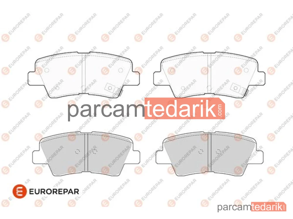 1682314380 | Fren Balatası — SsangYong Tivoli, Hyundai i20 II, Hyundai i30 Coupe