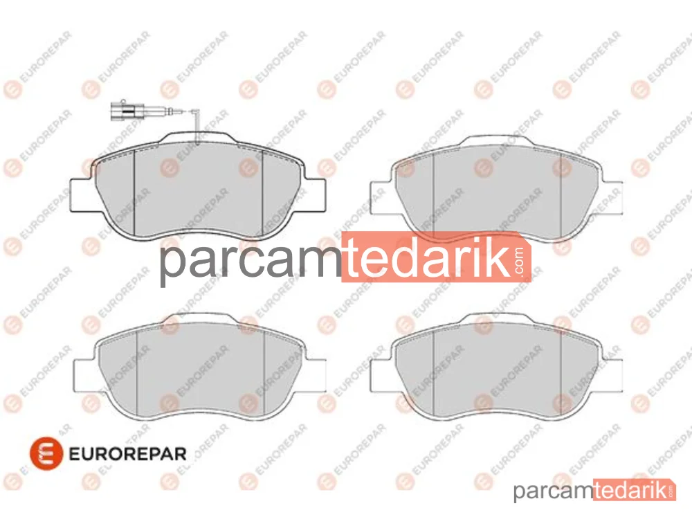 1682314980 | Fren Balatası — Fiat Panda, Fiat Panda Kasa/eğik Arka, Fiat 500