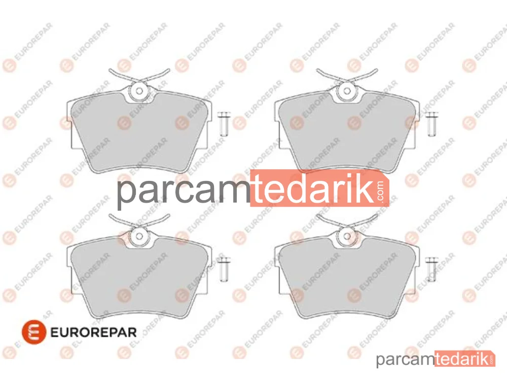 Fren Balatası — Renault Trafic III Minibüs/Otobüs, Renault Trafic III Panelvan/Van, Renault Trafic II Platform şasi - 1682316480
