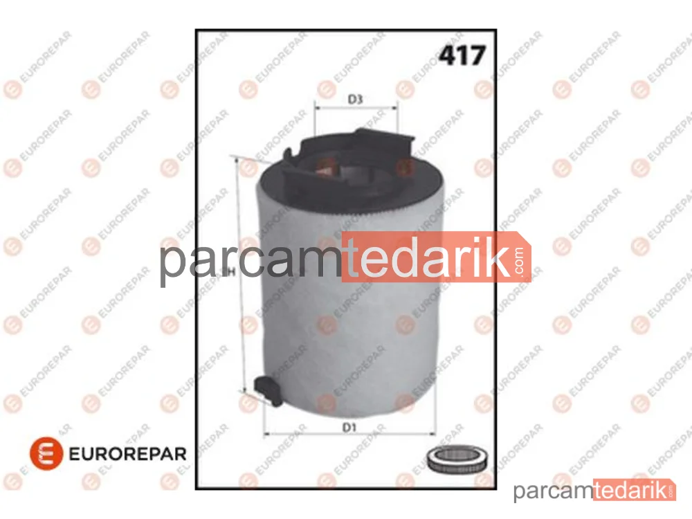 1682342780 | Hava Filtresi — Seat Toledo IV, Audi A1 Sportback, Skoda Rapid