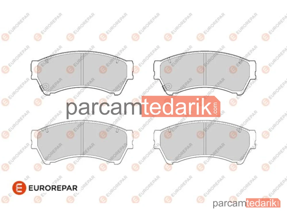 1686266580 | Fren Balatası — Mazda 6 Station wagon, Mazda 6 Hatchback, Mazda 6 Sedan
