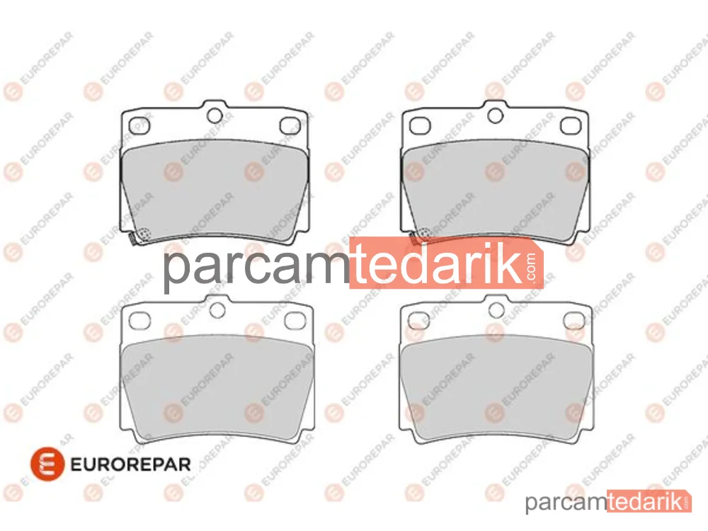 1686267180 | Fren Balatası — Mitsubishi Pajero SPORT I, Mitsubishi Pajero SPORT III