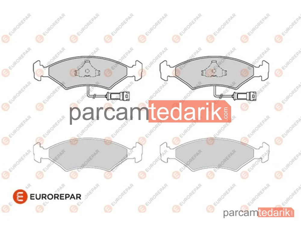 1686278680 | Fren Balatası — Ford Escort III, Ford Sierra I Hatchback, Ford Sierra Turnier
