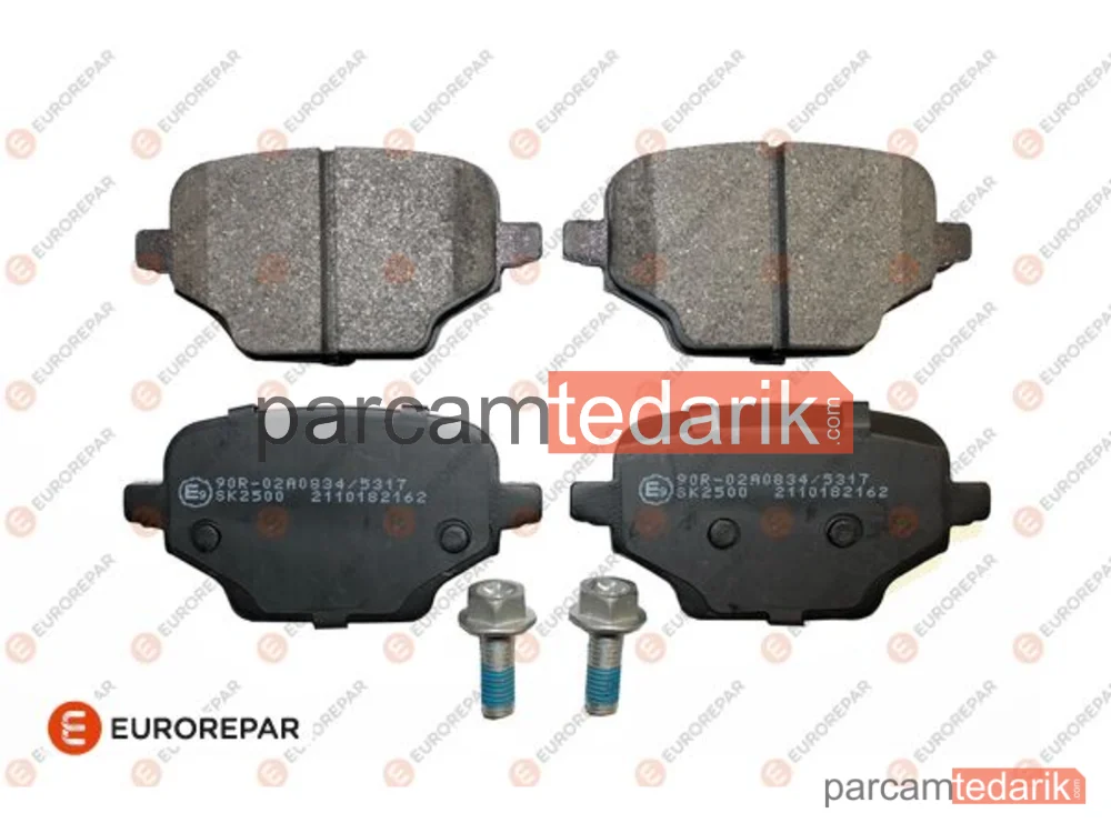 1689800480 | Fren Balatası — Peugeot Partner Kasa/büyük limuzin, Citroën Berlingo Kasa/büyük limuzin, Opel Combo Kasa/büyük limuzin