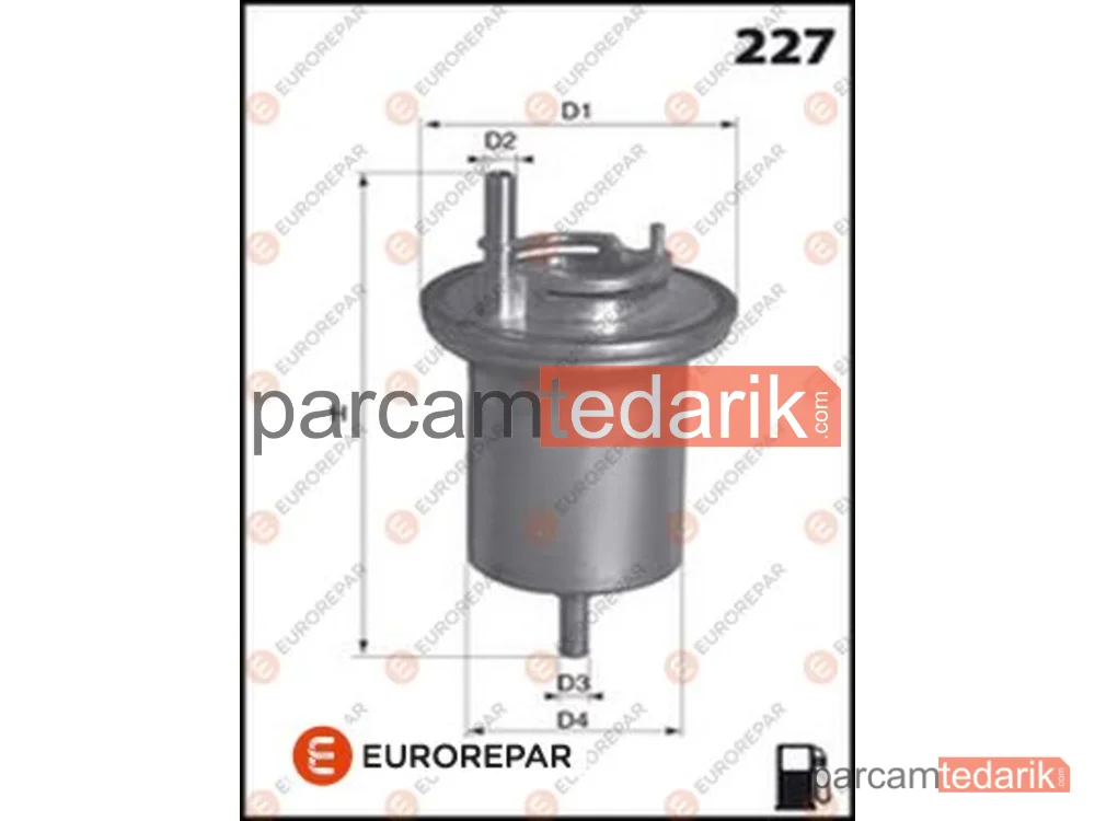 E145096 | Yakıt Filtresi — VW Polo V, VW Golf V, VW Jetta IV