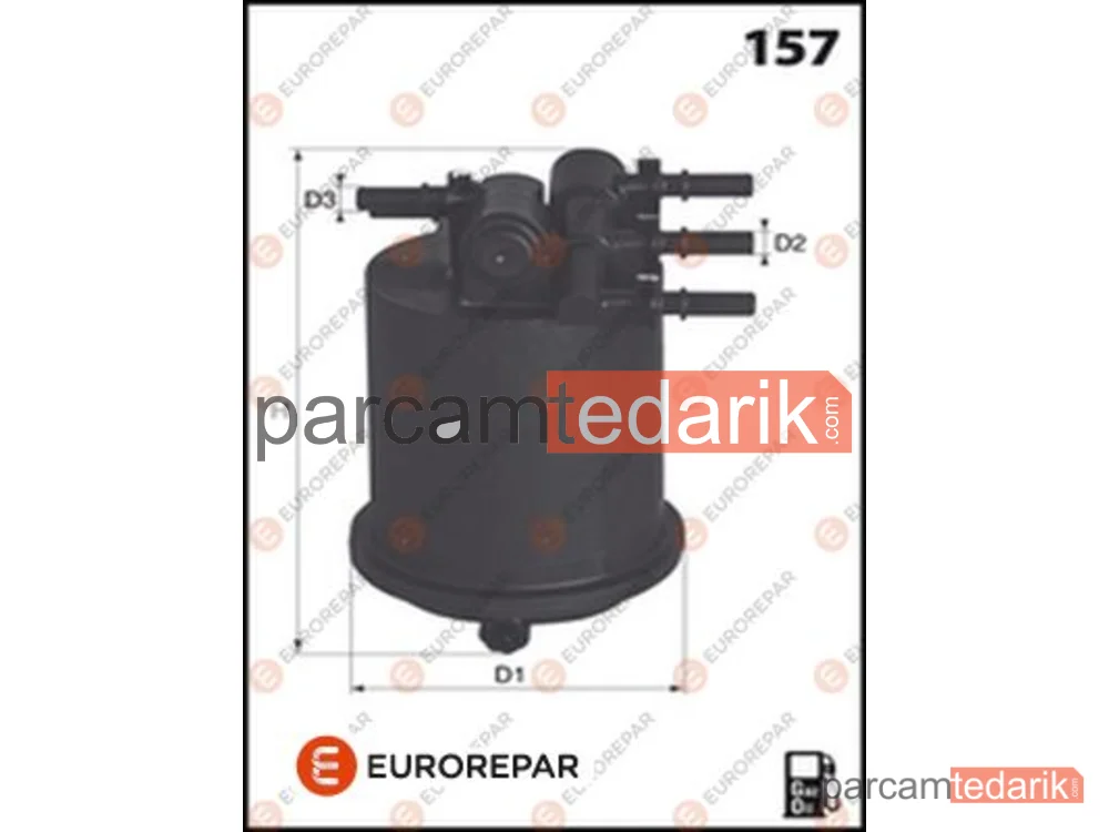 E148138 | Yakıt Filtresi — Renault Master II Minibüs/Otobüs, Renault Master II Panelvan/Van, Renault Kangoo Express