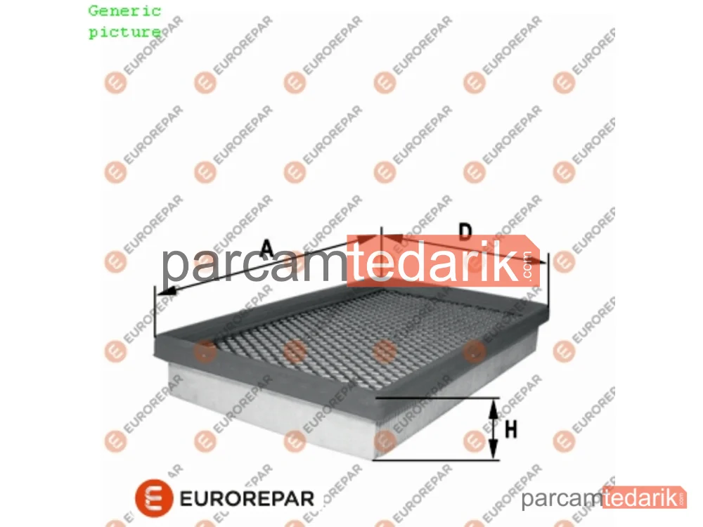 1680352480 | Hava Filtresi — Opel Vectra B, Opel Vectra B Hatchback, Opel Vectra B Station wagon