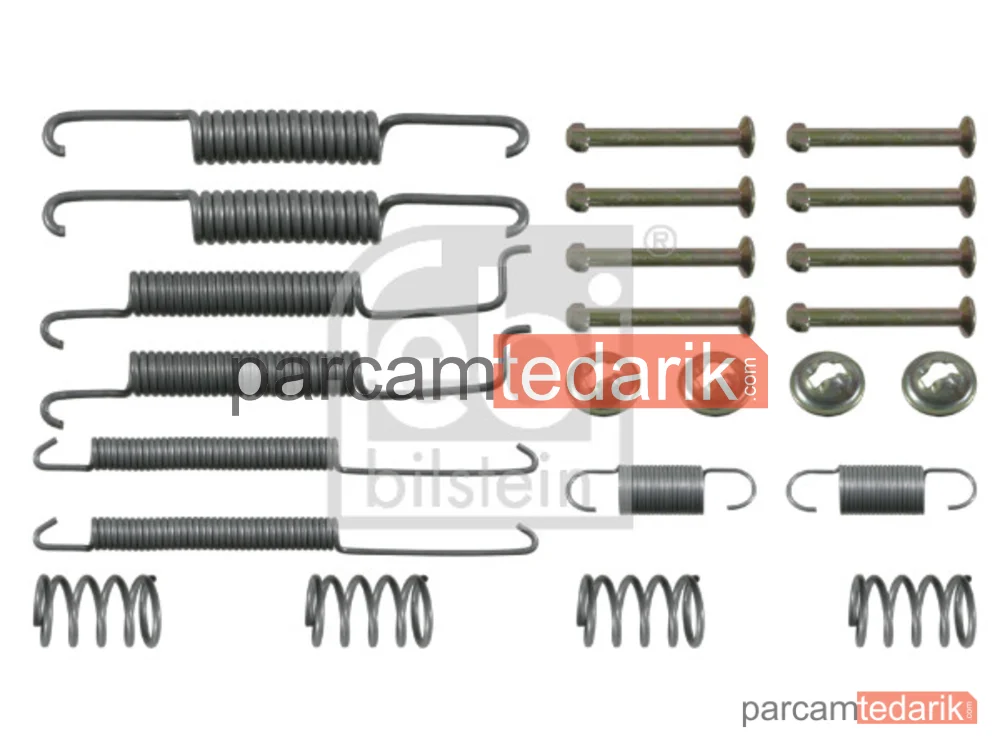 02060 | Kanpana Balata Montaj Takımı VW — VW Golf II (19E, 1G1), VW Passat B2 (32B), Audi 80 B2 Sedan (811, 813, 814, 819, 853)