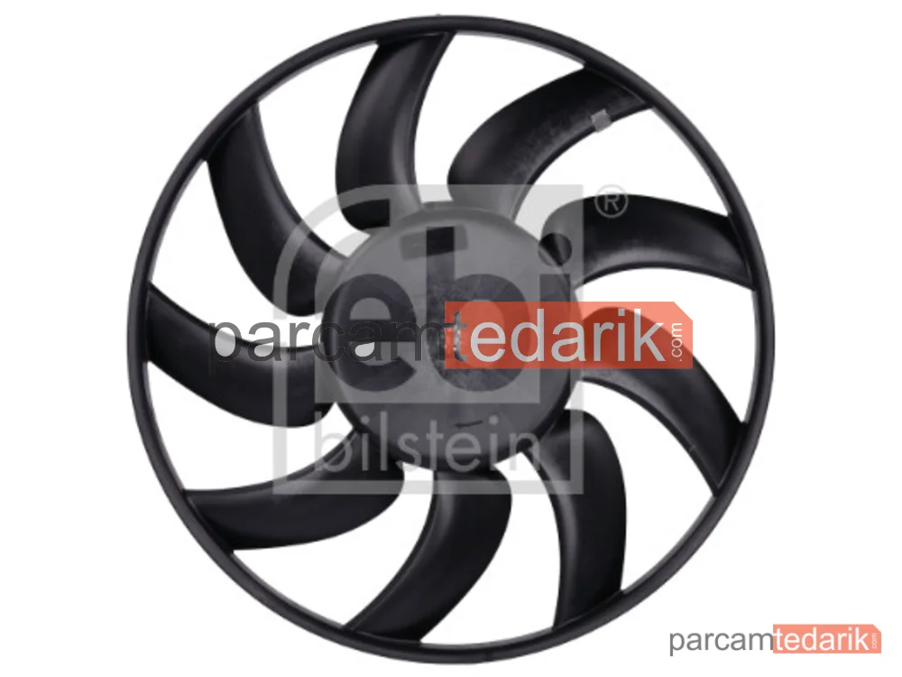 FEBI 1002245 | Soğutma Fanı 400mm — Audi A5 (8T3), Audi A5 Cabrio (8F7), Audi A4 B8 (8K2)