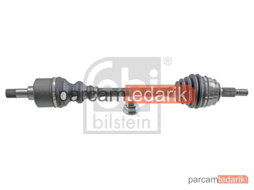 1003704 | Komple Aks Sol — Citroën Berlingo Kasa/büyük limuzin (K9), Opel Combo Kasa/büyük limuzin (K9), Opel Combo E Tour / Life (K9)
