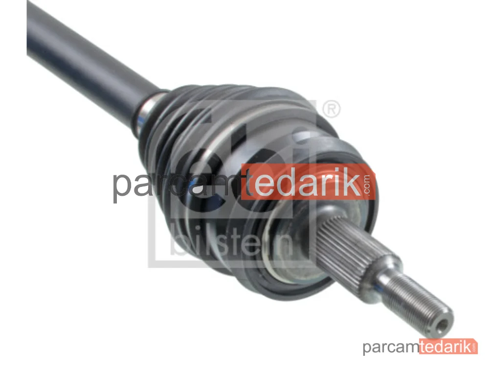 FEBI 1004963 | Komple Aks Sol — VW Transporter T6 / Caravelle T6 Minibüs/Otobüs (SGB, SGJ, SHB,, VW Multivan T6 (SGF, SGM, SGN, SHM, SHN), VW Transporter T6 Platform şasi (SFD, SFE, SFL, SFZ, SJD, SJE,))
