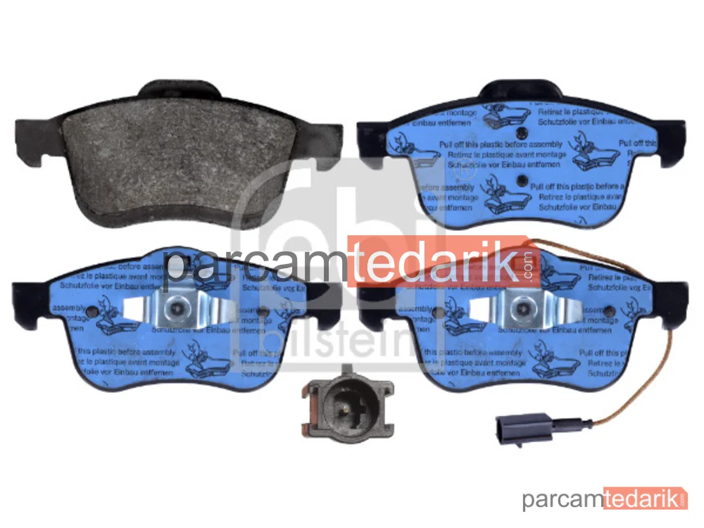 116059 | Fren Balatası Ön — Mercedes-Benz Arocs, Fiat Doblo Cargo (263_), Fiat Doblo Platform şasi (263_)