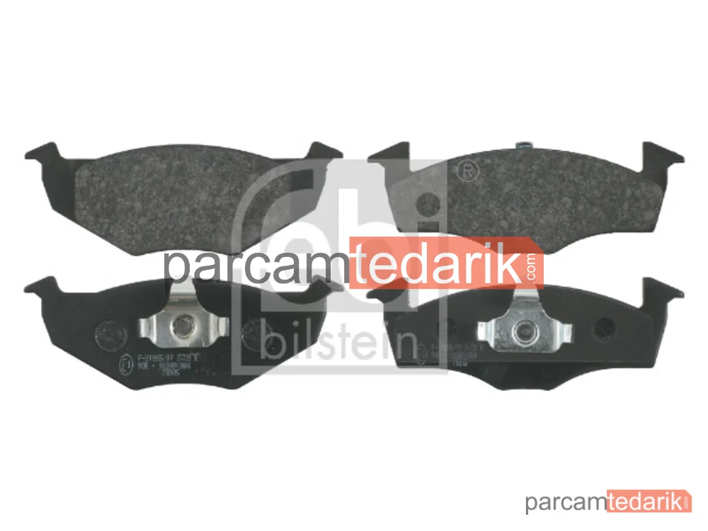 16044 | Fren Balatası Ön 17.3mm — VW Polo III (6N1), VW Lupo I (6X1, 6E1), Seat Arosa (6H1)
