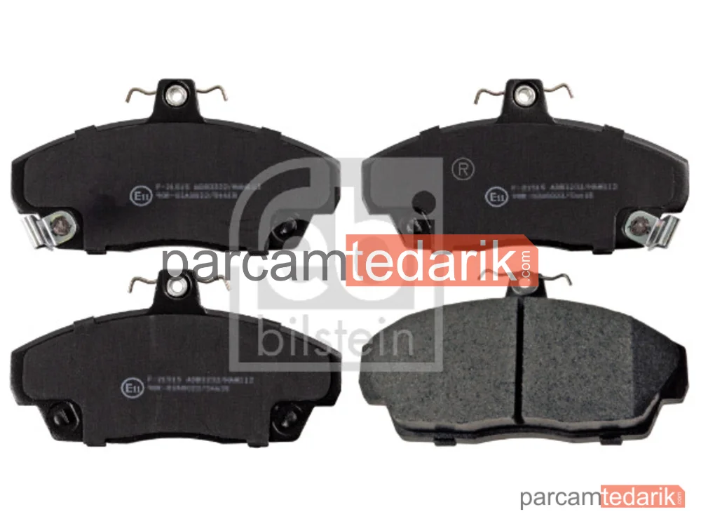 16114 | Fren Balatası — Rover 200 II Hatchback (XW), Honda Civic VI Fastback (MA, MB), Rover 25 I Hatchback (RF)