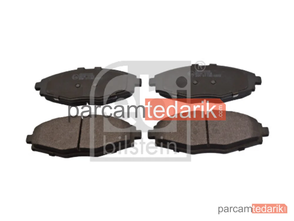 16341 | Fren Balatası Ön — Chevrolet Matiz (M200, M250), Daewoo Lanos (KLAT), Chevrolet SPARK