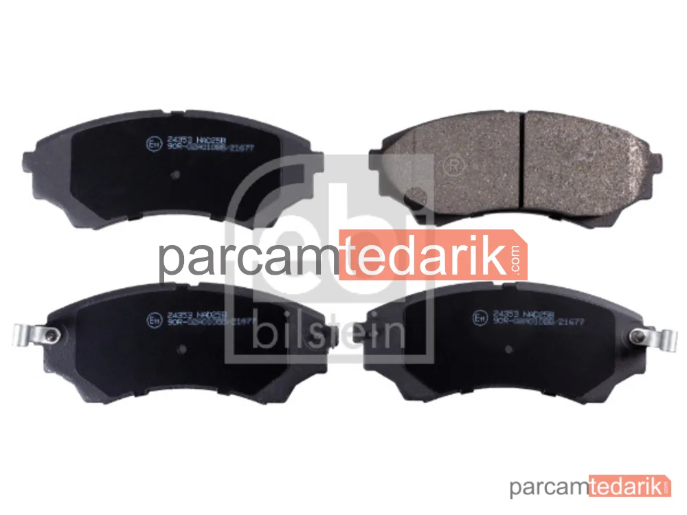 16739 | Fren Balatası Ön — Ford Ranger (ET), Mazda BT-50 Pick-up (CD, UN), Mazda B-Serie (UN)