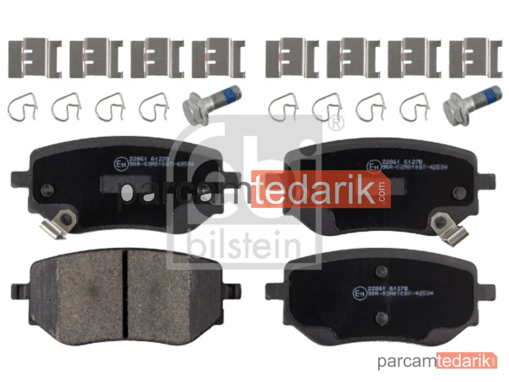 16981 | Fren Balatası — Arka, Mercedes-Benz X-Serisi, Mercedes-Benz X-Serisi Platform şasi, Nissan Navara NP300 Pick-up