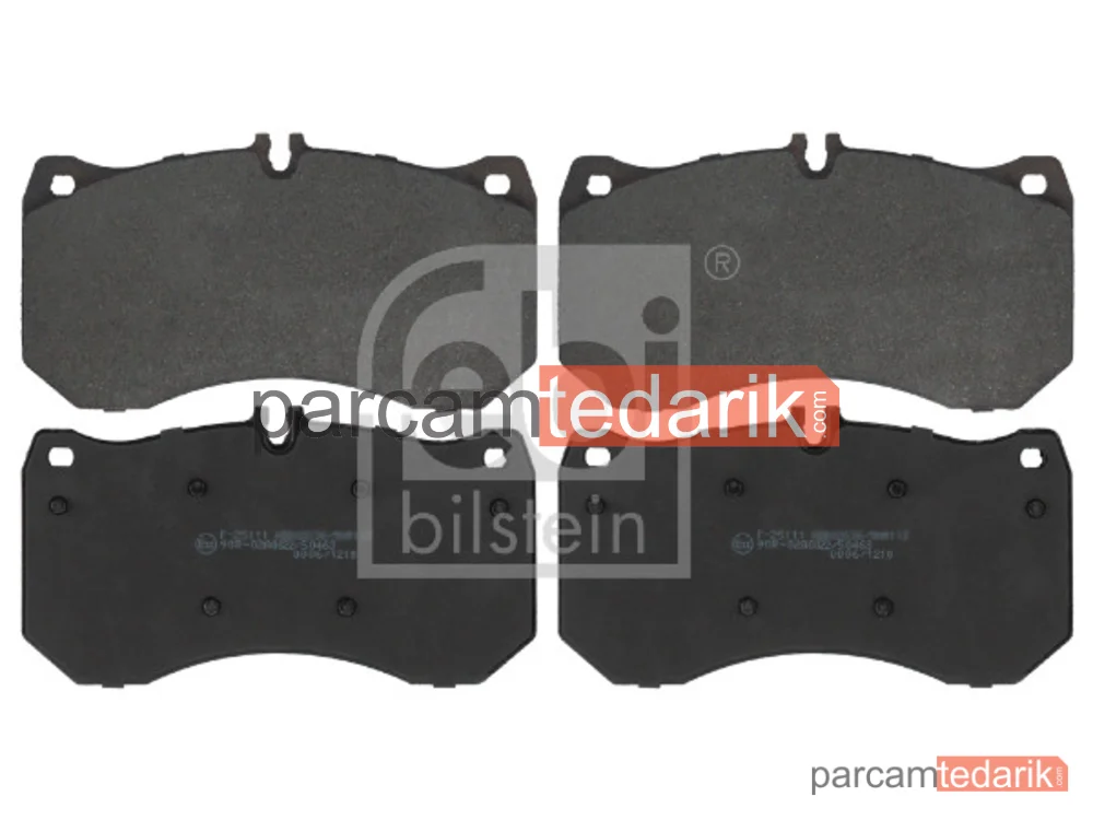 173458 | Fren Balatası Ön — Audi A7 Sportback (4GA, 4GF), Audi A7 Sportback (4KA), Audi A8 D4 (4H2, 4H8, 4HC, 4HL)