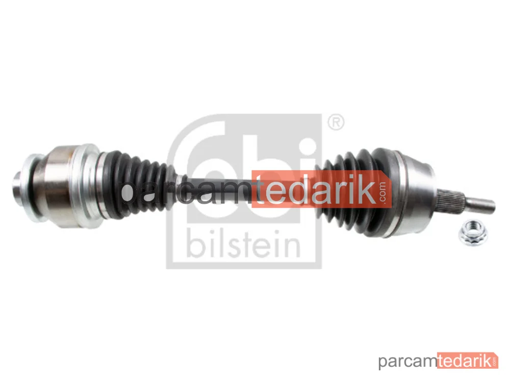 181115 | Komple Aks Sol 618mm — VW Transporter T5 Platform şasi (7JD, 7JE, 7JL, 7JY, 7JZ, 7FD,, VW Transporter T5 Minibüs/Otobüs (7HB, 7HJ, 7EB, 7EJ), John Deere Series 2050)