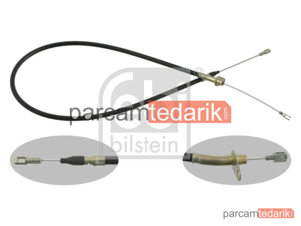 18115 | Teller ve Halatlar Arka Sol — Mercedes-Benz 123 Sedan (W123), Mercedes-Benz 123 T-Model (S123), Mercedes-Benz Actros