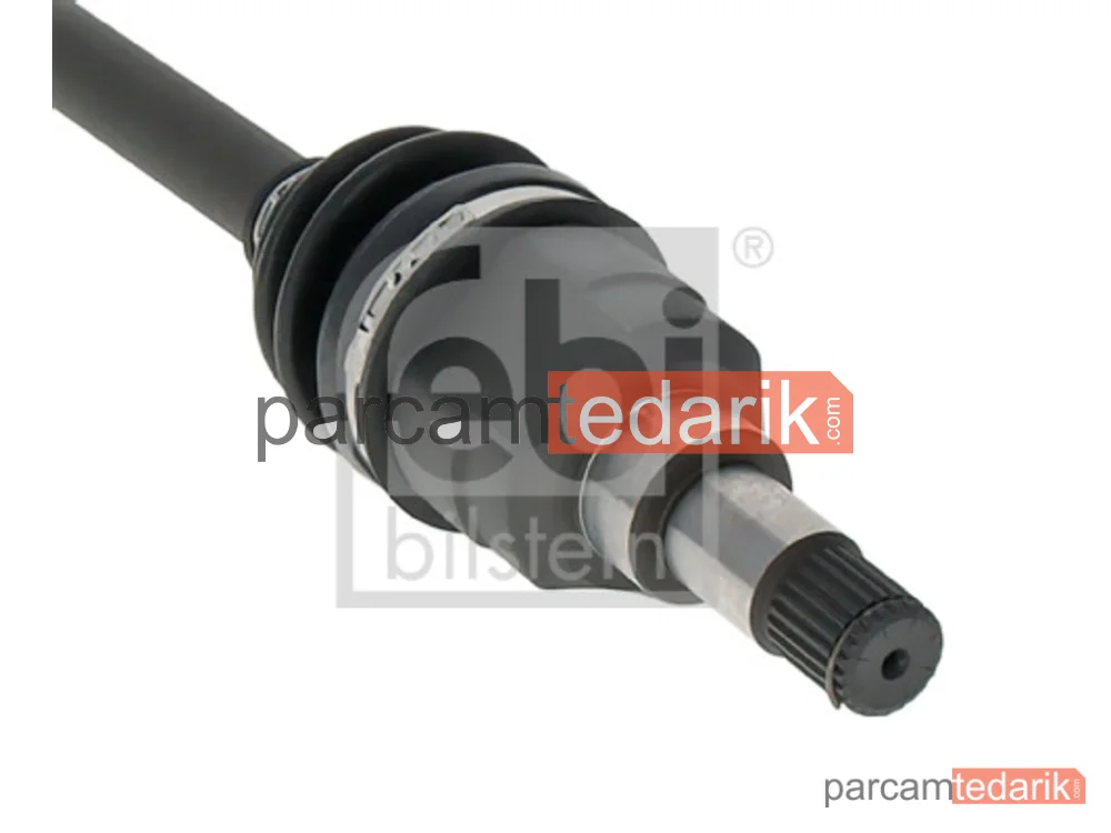 FEBI 182024 | Komple Aks Ön Sol — Ford Fusion (JU_), Ford Fiesta V (JH_, JD_), Ford Fiesta VI (CB1, CCN)
