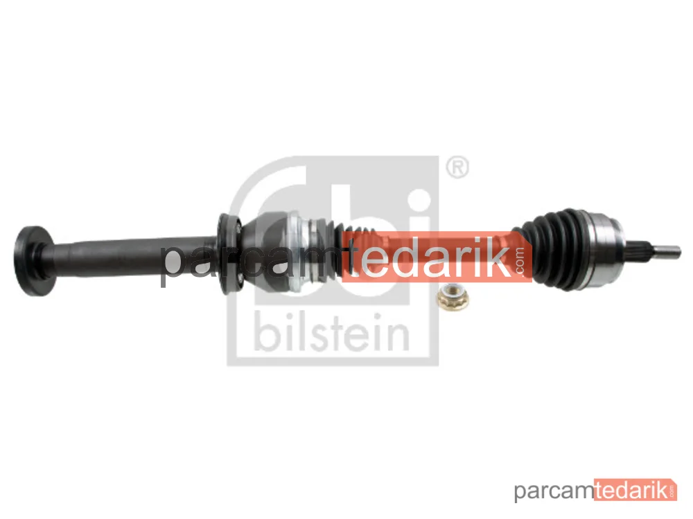 184663 | Komple Aks Sağ 872mm — VW Transporter T5 Minibüs/Otobüs (7HB, 7HJ, 7EB, 7EJ), VW Multivan T5 (7HM, 7HN, 7HF, 7EF, 7EM, 7EN), John Deere Series 6010