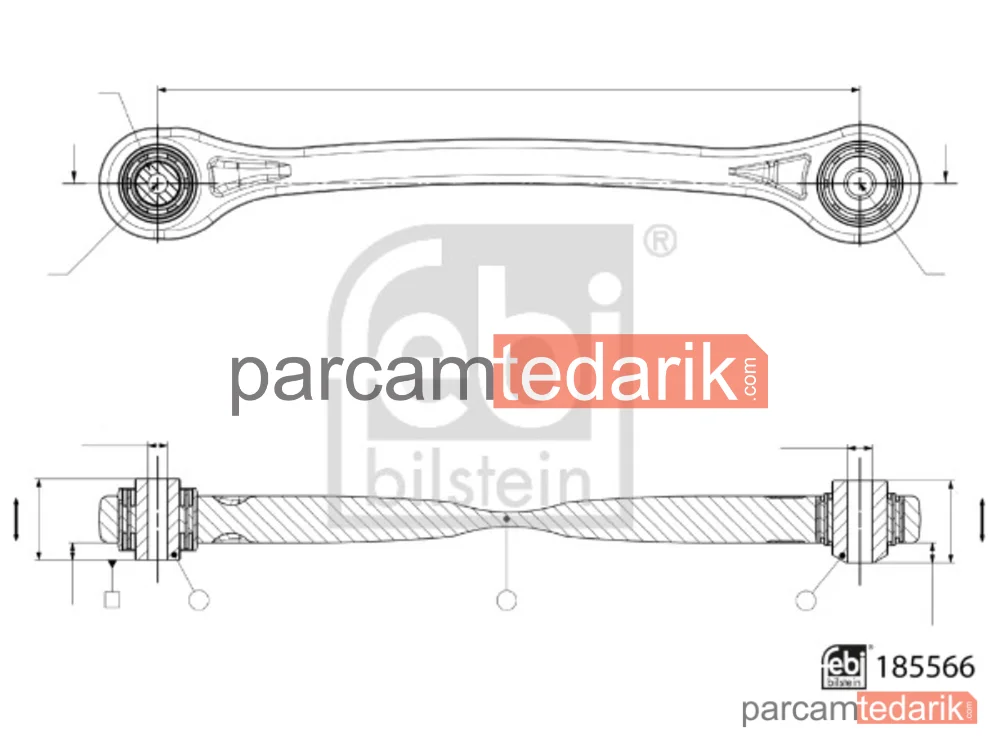 185566 | Salıncak Sol Arka — Audi A6 C8 (4A2), Audi A7 Sportback (4KA), Audi A6 C8 Avant (4A5)