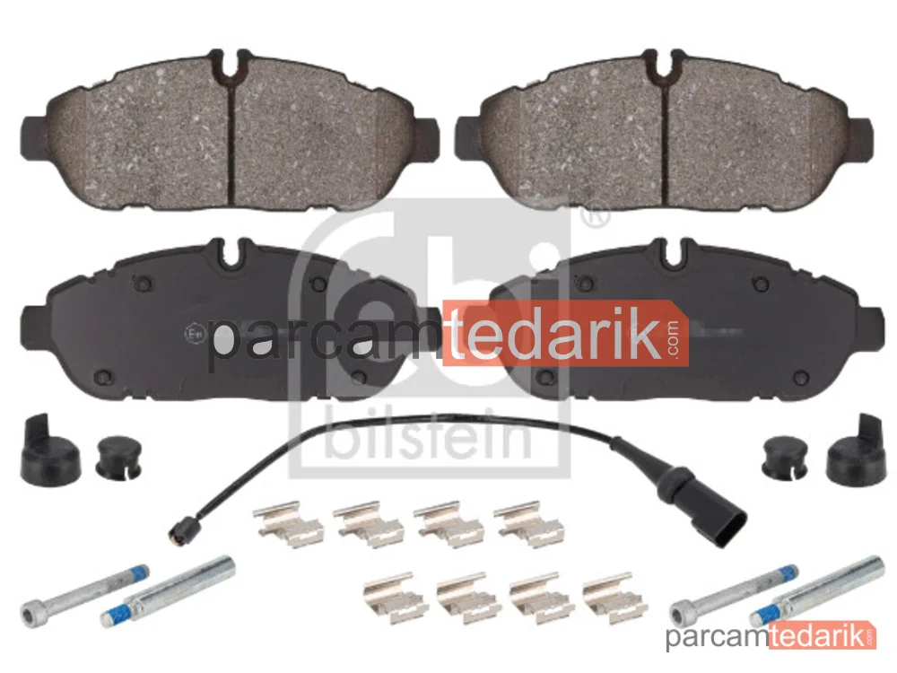 186401 | Fren Balatası Ön — Ford Transit V363 Panelvan/Van (FCD, FDD), Ford Transit V363 Platform şasi (FED, FFD), Ford Transit V363 Minibüs/Otobüs (FAD, FBD)