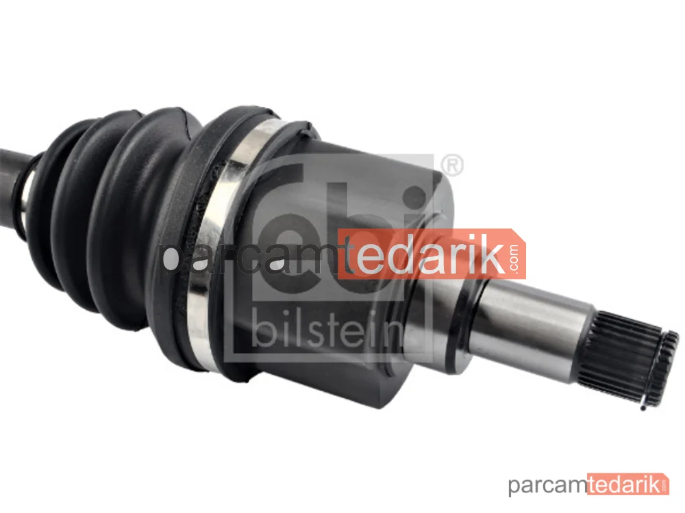 FEBI 188150 | Komple Aks Sol — Skoda Fabia III Station wagon (NJ5), VW Polo V (6R1, 6C1), Seat Ibiza IV ST (6J8, 6P8)