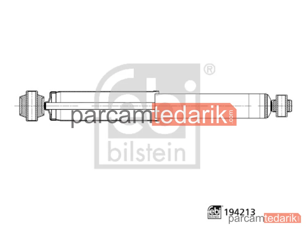 FEBI 194213 | Amortisör Arka — Mercedes-Benz Sprinter 4-t Panelvan/Van (B904), Mercedes-Benz Sprinter 4-t Platform şasi (B904), Mercedes-Benz Sprinter 4-t Minibüs/Otobüs (B904)