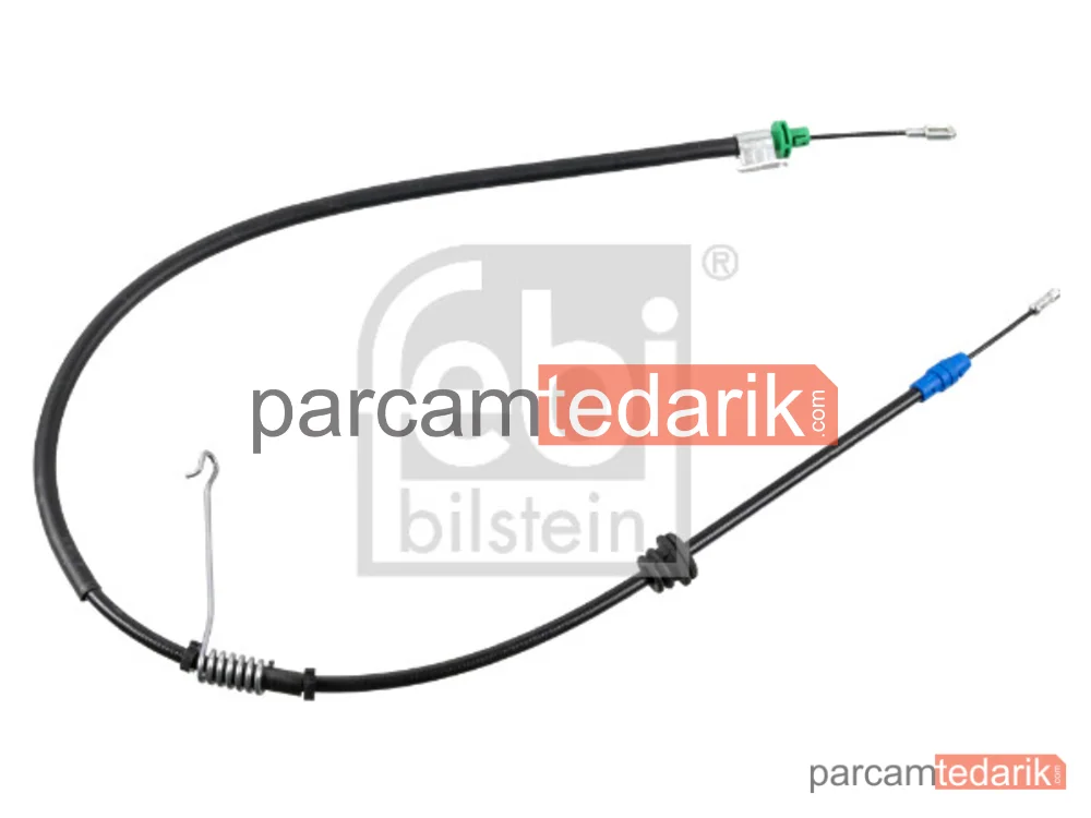 FEBI 194849 | Teller ve Halatlar Arka Sol — Ford Transit V363 Platform şasi (FED, FFD), Ford Transit V363 Panelvan/Van (FCD, FDD), Ford Transit V363 Minibüs/Otobüs (FAD, FBD)