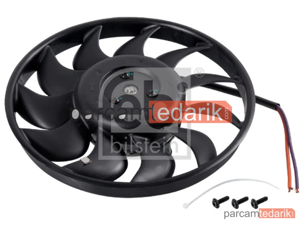 30741 | Soğutma Fanı 280mm — Audi A6 C6 Avant (4F5), Audi A6 C6 (4F2), Audi A6 C5 Avant (4B5, 4B6)