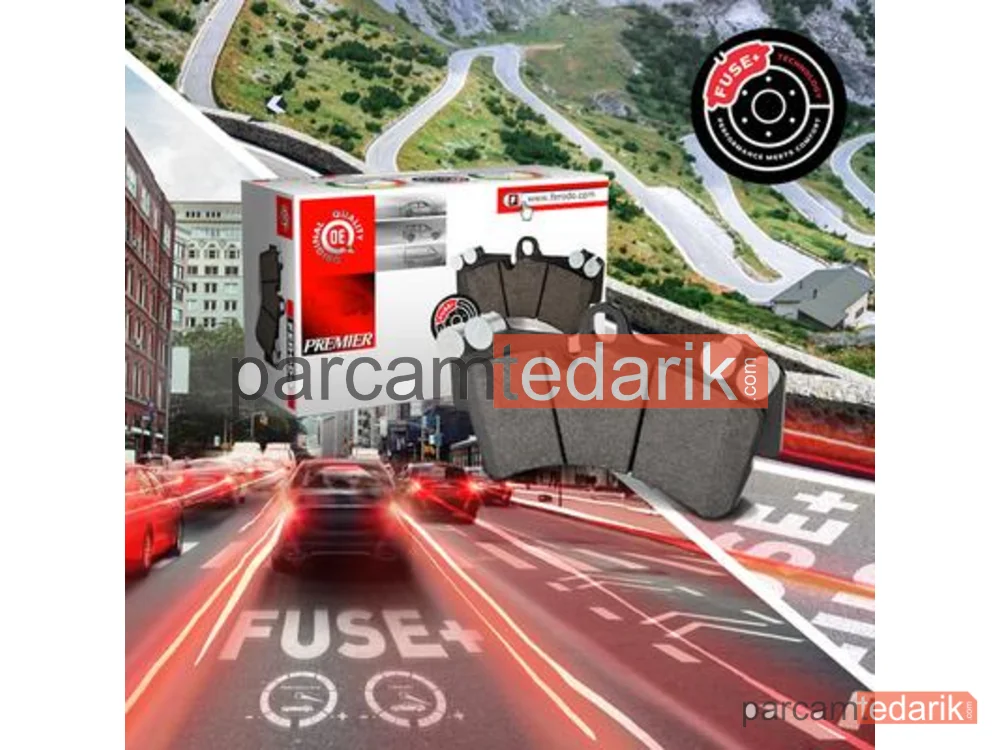 FERODO FDB4064 | Fren Balatası — Porsche Panamera, Porsche Cayenne, Porsche Macan