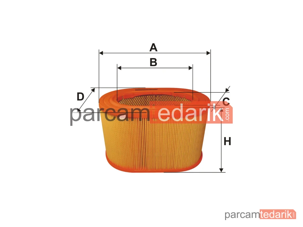 FILTRON AE333/1 | Hava Filtresi — Mitsubishi Pajero I Canvas Top, Mitsubishi Pajero II, Mitsubishi Galant IV