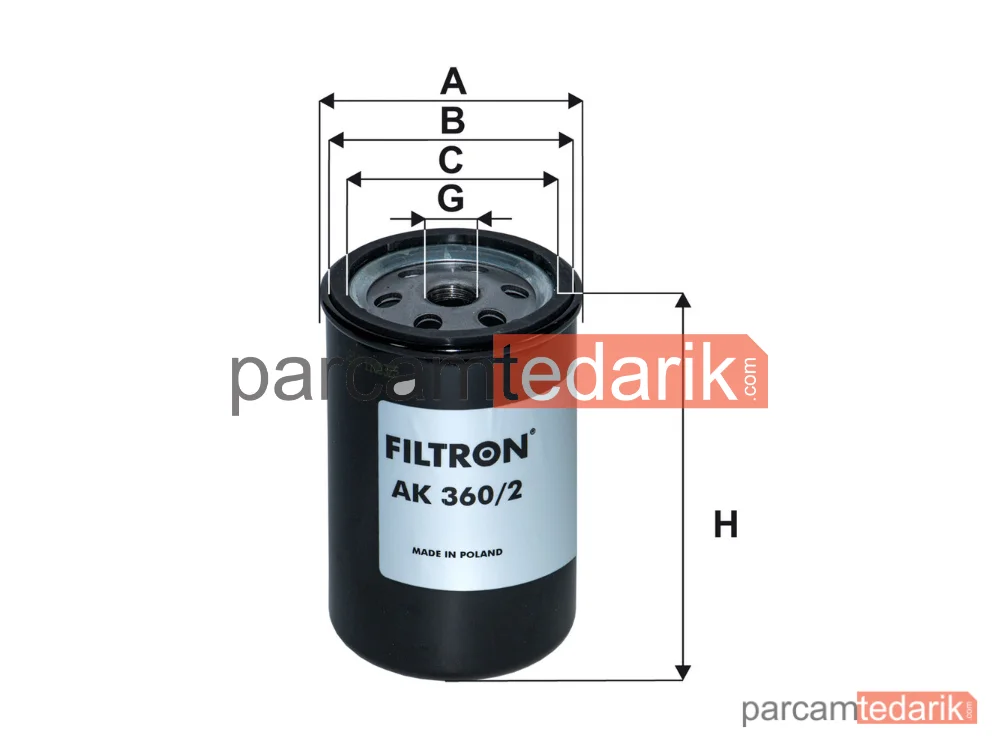 FILTRON AK360/2 | Hava — DAF LF45 06->DAF XF105 06->