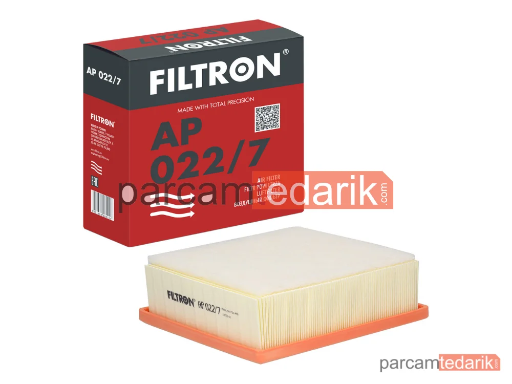 FILTRON AP022/7 | Hava Filtresi — Fiat 500X, Jeep Compass, Jeep Renegade SUV